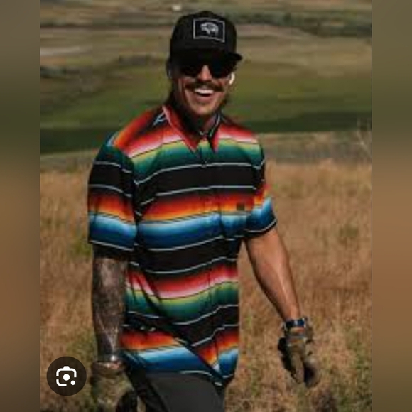 Dixxon Low Low Serape Party Shirt - Picture 2 of 2